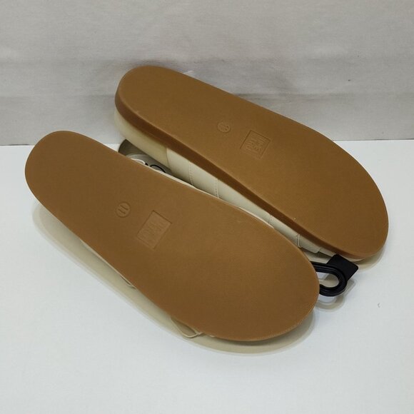 Time And Tru Dad Buckle Slingback Sandal Size 11 Bone Color Adjustable Strap NWT - Picture 8 of 8